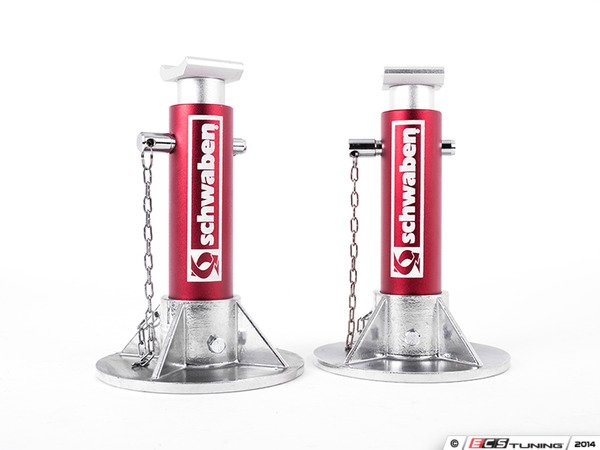 Aluminum 3-Ton Jack Stands, pair